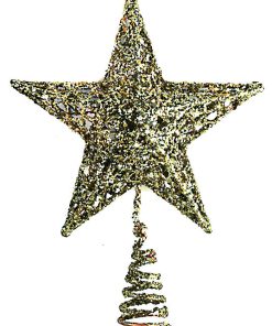 聖誕樹頂星-金色