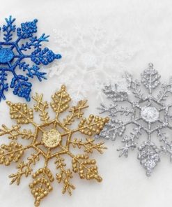 聖誕裝飾金蔥雪花片