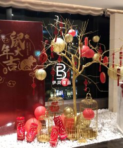 春節佈置主題區