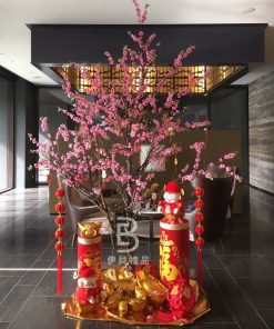 新年佈置櫻花樹