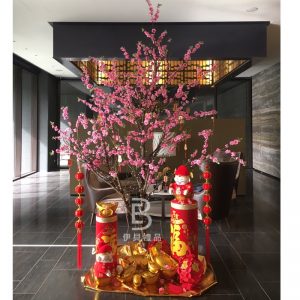 新年佈置櫻花樹