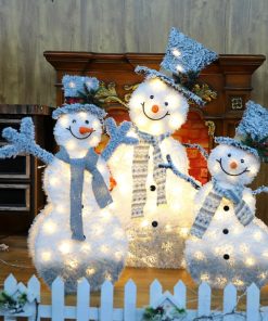 聖誕新款發光雪人