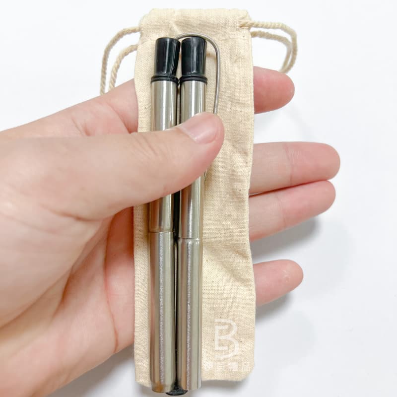 客製化環保隨身摺疊吸管